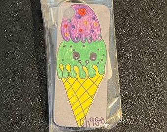 Llavero de cono de helado