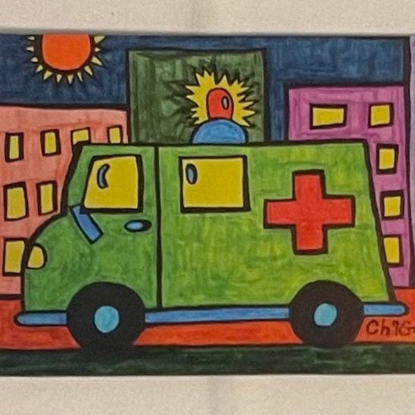 Ambulance Magneet