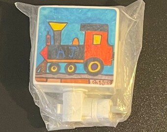 Luz de noche de tren