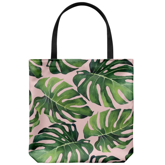 green beach bag