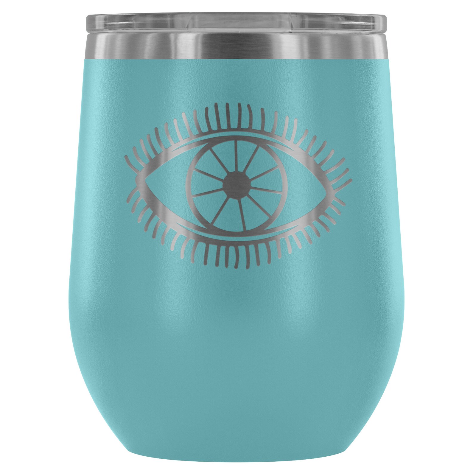 evil eye wine glasses