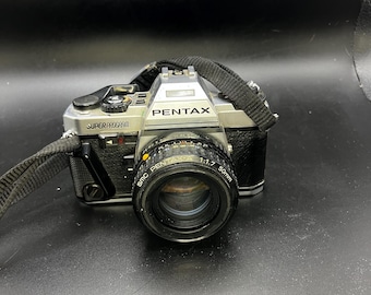 Vintage Pentax Super Program Camera - Untested