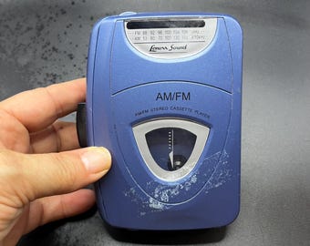 Lenoxx Sound Model 919 Personal AM/FM Stereo Cassette Player Tested Works great!
