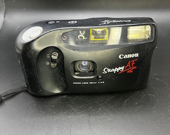 Objetivo Canon Snappy AF de 35 mm para cámara compacta de película, 1:45. Requiere batería.