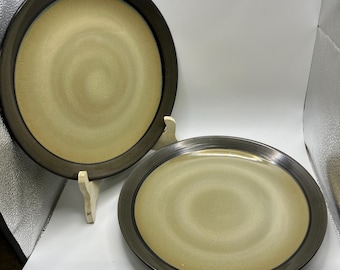 Juego de 2 platos llanos SANGO Roma Sage 4814 de 28 cm