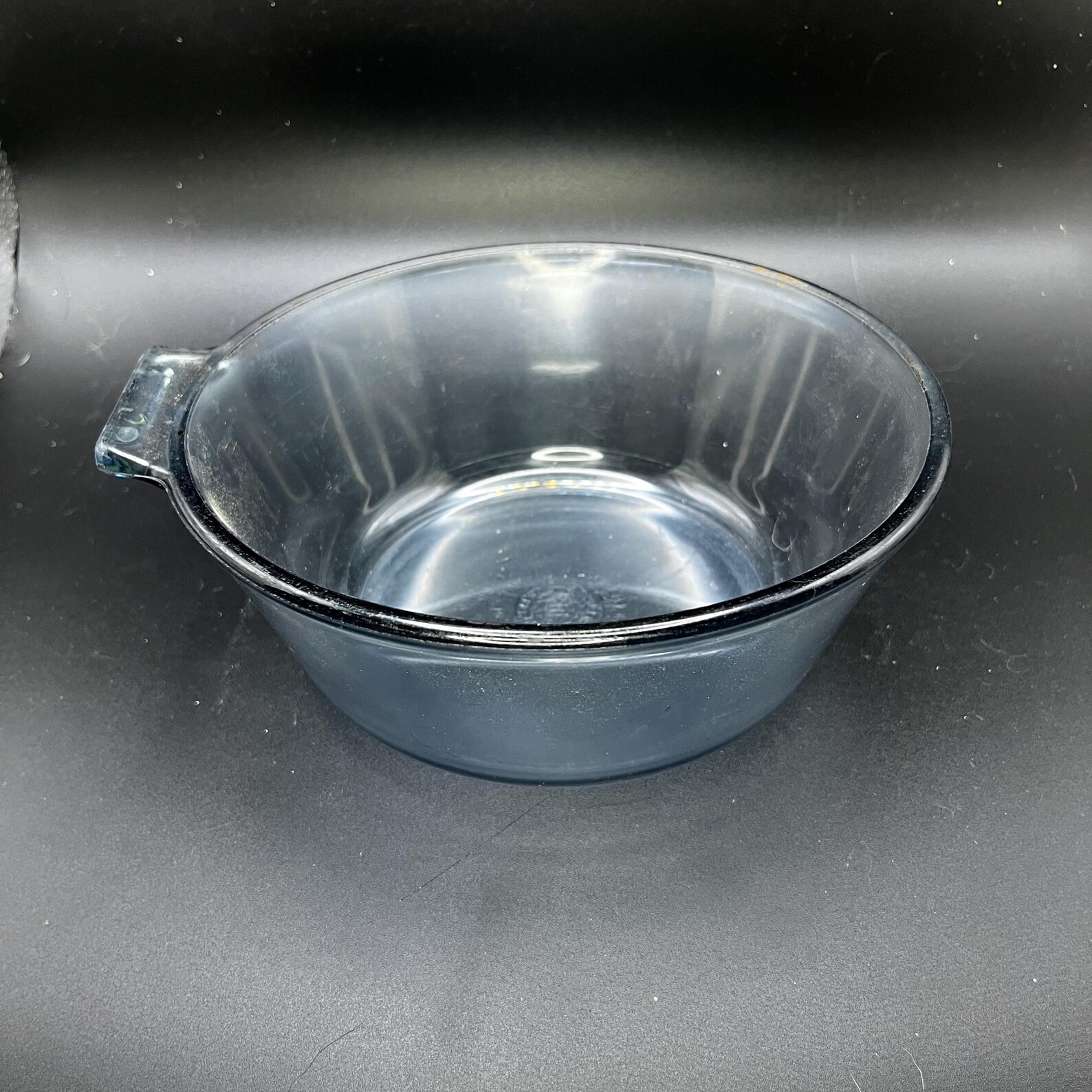 Pyrex Flameware Cookware Vintage Pyrex Flameware Light Blue Tint Glass 832-B Cookware Saucepan ...