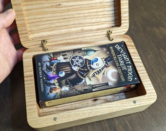 Tarot card deck storage - For 1 Tarot deck, Personalisation box, Best Gift