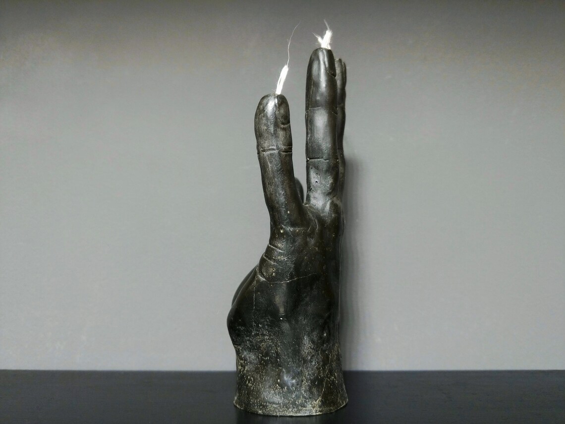 Candle hand of glory Etsy