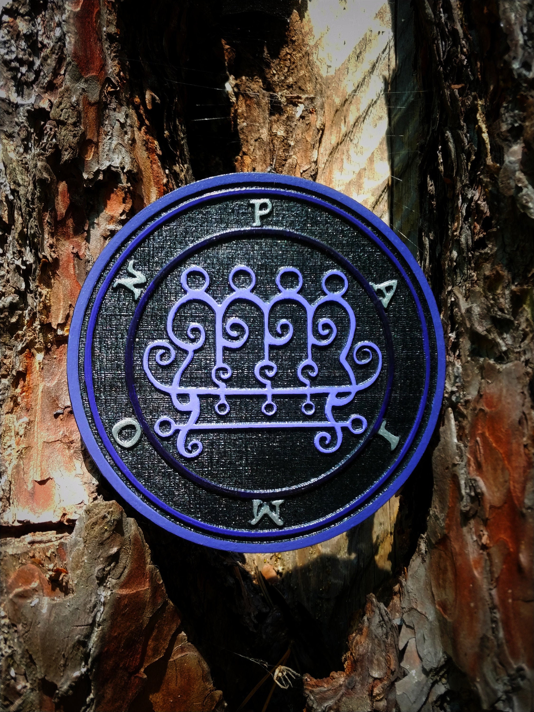 Goetia Demon Sigil King Paimon Ars Goetia Demons Black | Etsy