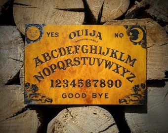 Ouija board, Spirit game for talking to the souls of the dead, Gothic home decor