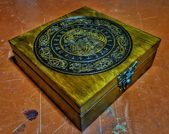 Altar box - Norse Goddess Odin