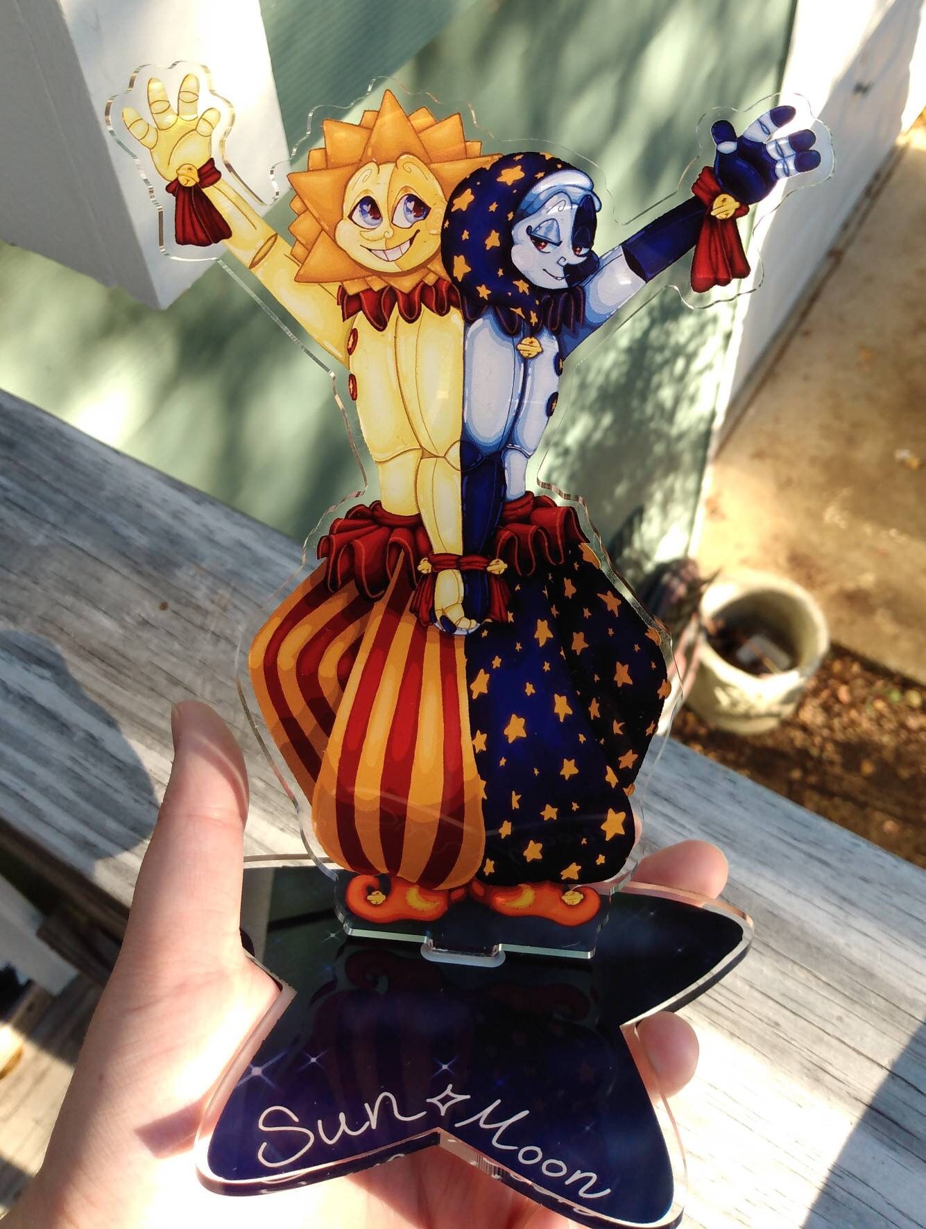 moon　Manアクスタ3点 Sun and Moon Acrylic Standee - Etsy