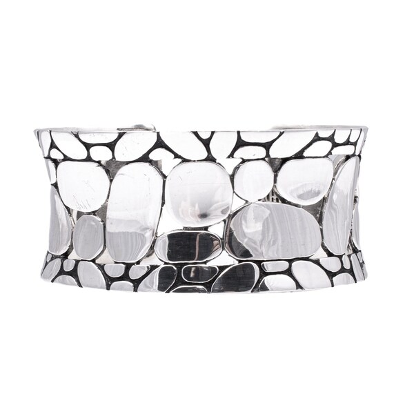 John Hardy Sterling Silver Estate Cuff Bracelet