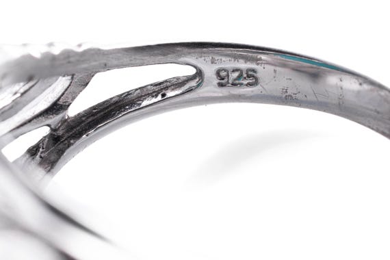 Sterling Silver Amazonite Ring - image 4