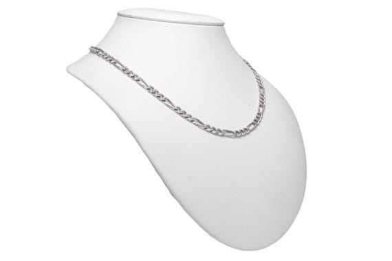 Sterling Silver Solid Figaro Chain - image 3