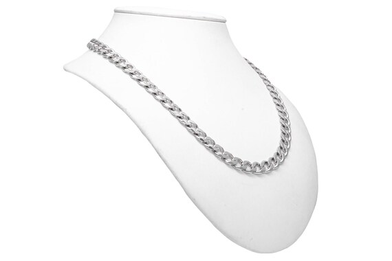 Sterling Silver Solid Cuban Chain - image 3