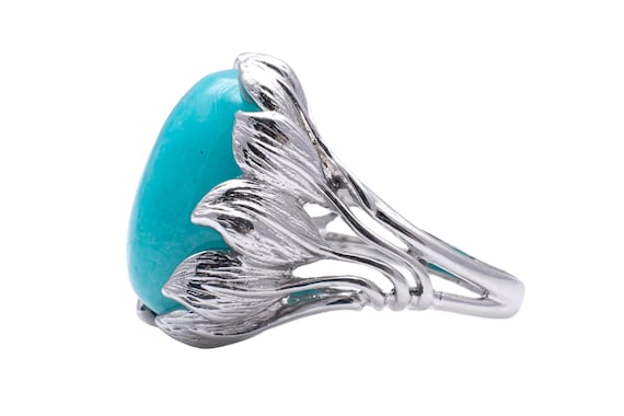 Sterling Silver Amazonite Ring - image 3