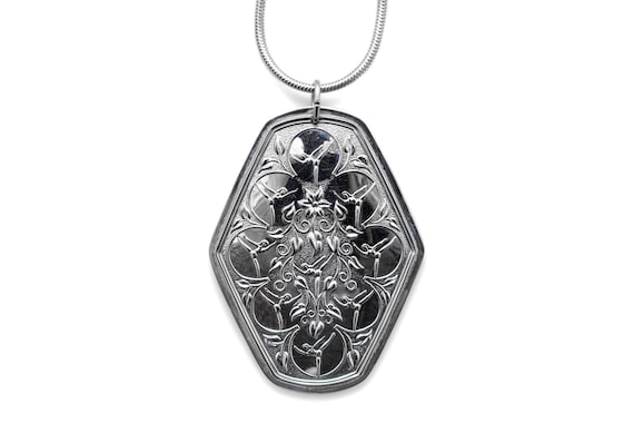 Sterling Silver 1979 Towle Statement Estate Necklace