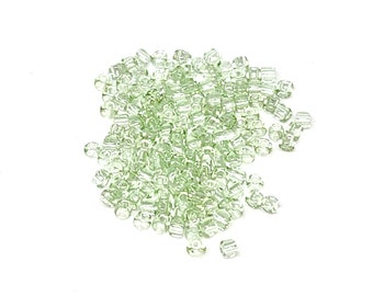 NEW!! TOHO RE: Glass Beads - size 11 -  Transparent Green