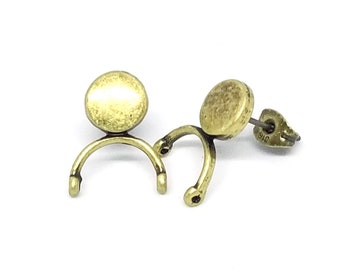 1 pair - Cymbal Venio II-Delica earrings