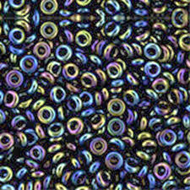 TOHO Demi size 8 Metallic Rainbow Iris 86 5 grams image 1
