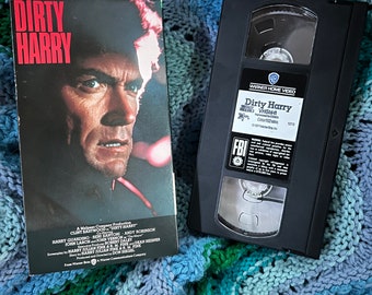 Dirty Harry Clint Eastwood VHS