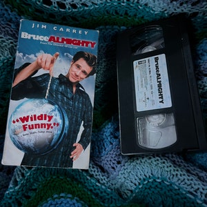 Bruce Almighty Jim Carrey VHS