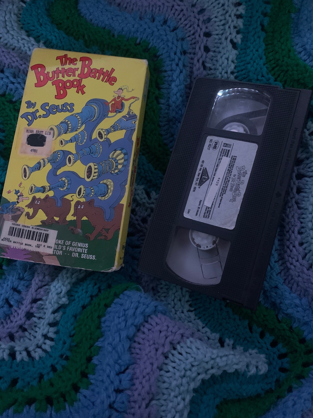 The Butter Battle Book Dr Seuss VHS Etsy