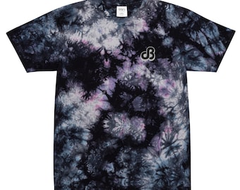 Tägliches Brot gesticktes übergroßes Batik-T-Shirt - EDM Apparel