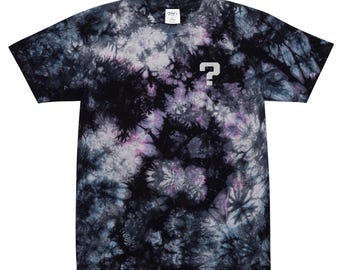 Tipper Embroidered Oversized Tie-Dye T-Shirt, US Cotton