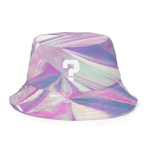 Tipper Reversible Question Mark Psychedelic Bucket Hat, Tipper Merch, Tipper Hat, Tipper Music, Tipper Bucket Hat, Dave Tipper, Tipper