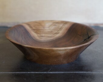 Walnut Wood Snack BowlCandy DishKey Holder