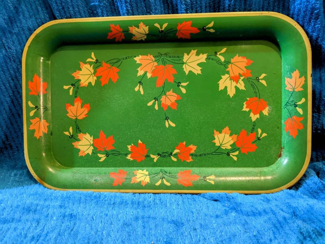 Vintage Serving Tray - Etsy
