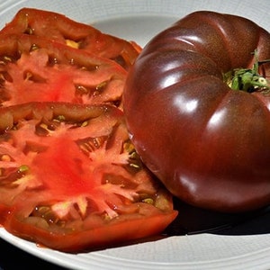 30 Cherokee Purple Tomato Seeds, Heirloom Organic Non Gmo Seeds