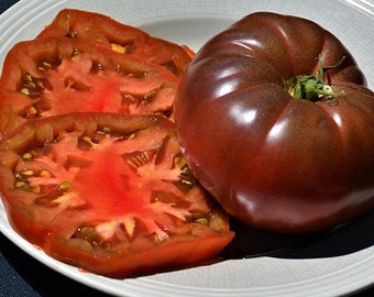 30 Cherokee Purple Tomato Seeds, Heirloom Organic Non Gmo Seeds