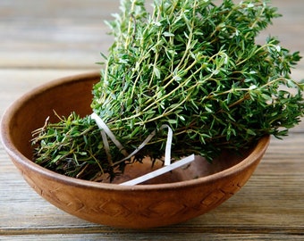 100 Thyme Heirloom, Organic,- Culinary Herb Seeds Non Gmo, USA - Thymus Vulgaris
