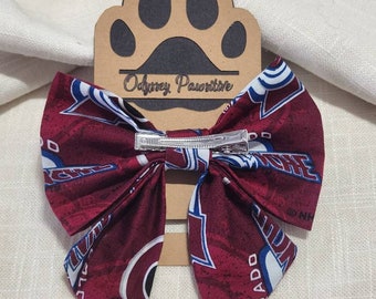 NHL Colorado Avalanche Hair Bows