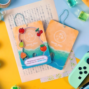 Porte-cartes photo Kpop Animal Crossing New Horizons, acrylique