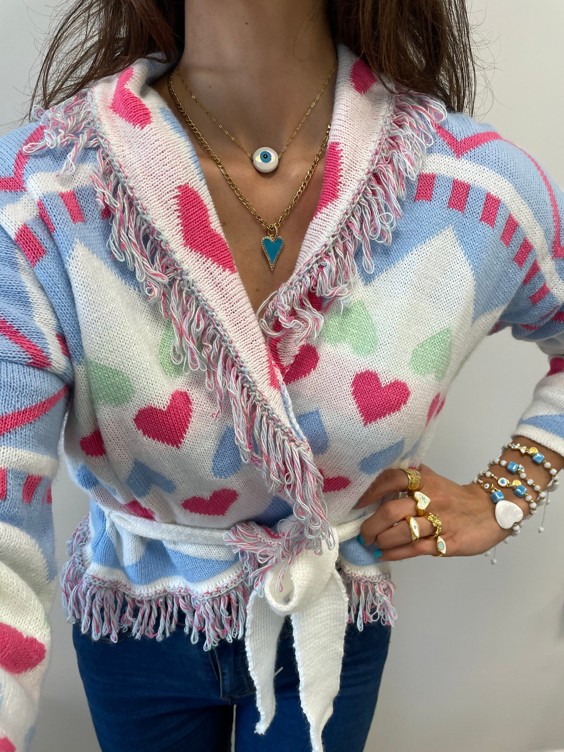 Heart Jacket/Boho jacket/Gift for her Etsy