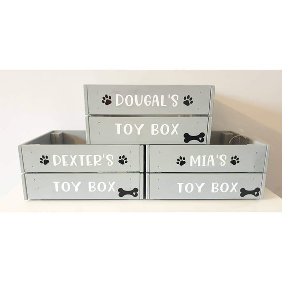 personalised cat toy box