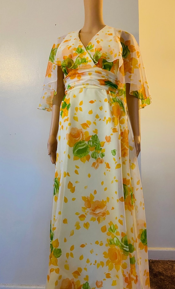 1970s Maxi Dress