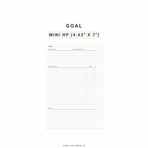 Savings Tracker Printable Happy Planner Mini - Etsy