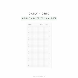 Daily Planner Personal Planner Inserts PDF, Day Planner Productivity Planner, Daily To Do List, Daily Hourly Schedule Day Planner, Do1P