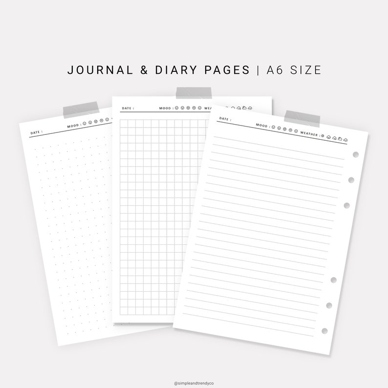 Printable Diary Webpages, Drive Magazine A6 Inserts, Composing Magazine Blank Magazine, Push Diary, Printable Magazine Diary Template image about Travel Journal Template Printable called Printable Diary Internet pages, Push Magazine A6 Inserts, Producing Magazine Blank Magazine, Generate Diary, Printable Magazine Diary Template