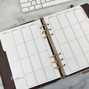 Weekly Planner Erin Condren Inserts Undated Printable A5 Planner ...