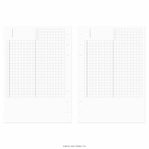 Hobonichi Daily Planner Printable Personal Wide Daily Inserts - Etsy