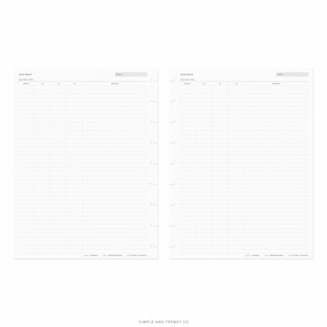 Savings Tracker Printable Happy Planner Classic - Etsy