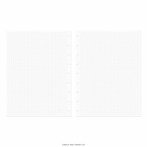 Dot Grid Lined Paper Happy Planner Classic Printable Writing - Etsy