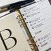 Workout Tracker A5 Planner Inserts, Printable Weekly Workout Plan ...