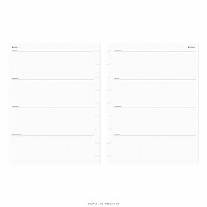 Weekly Planner Printable Happy Planner Classicweekly Schedule - Etsy
